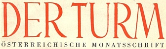 Beispielhafter Titelschriftzug der Zeitschrift